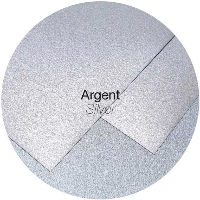 Dekoratyvinis vokas POLLEN, Clairefontaine, DL (110x220mm), 120gsm, blizgus, sidabro sp.