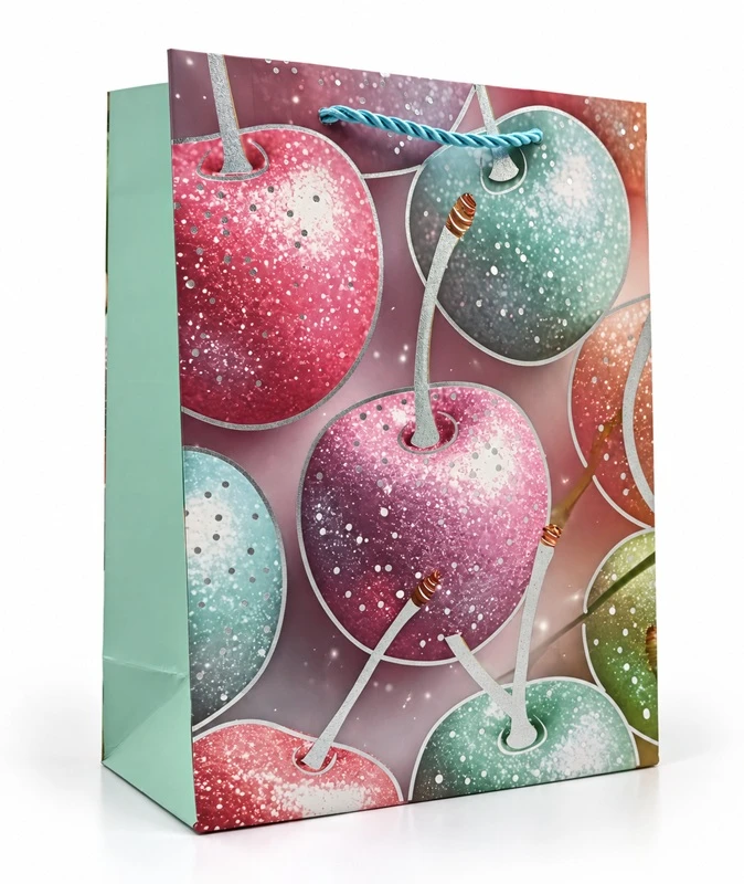 Dovanų maišelis CHERRIES, 310x400x120mm