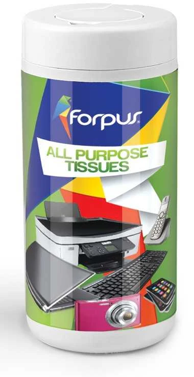 Plastikinių paviršių valymo servetėlės, FORPUS