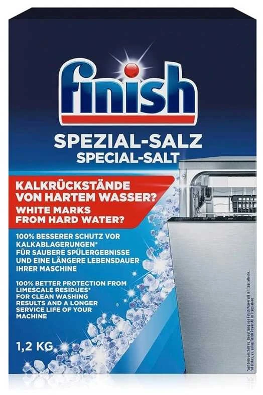 Druska indaplovėms FINISH, 1,2kg