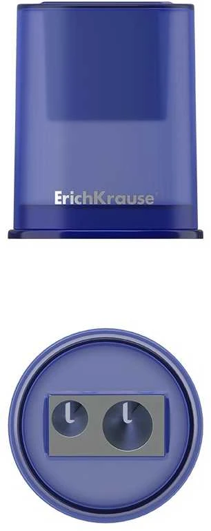 Dvigubas drožtukas FERRO CONTAINER PLUS, ErichKrause, su konteineriu, 43x50,5x40mm