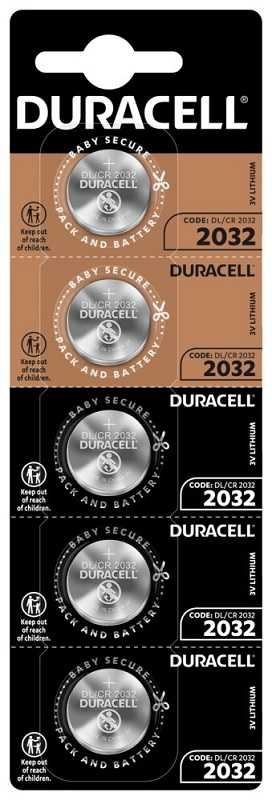 Elementas Duracell Lithium, CR2032 (DL2032), 1 vnt.
