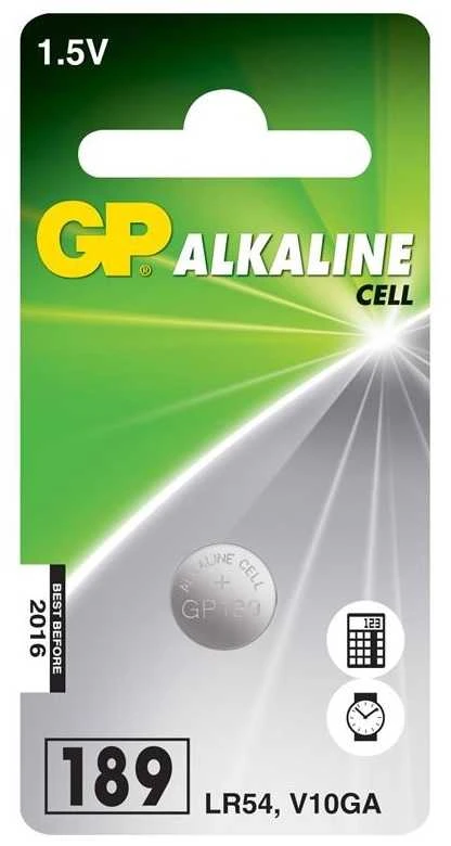 GP LR54 189 AG10 elementas, 1vnt.
