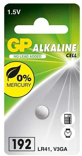 GP LR41 192 AG3 elementas, 1 vnt.