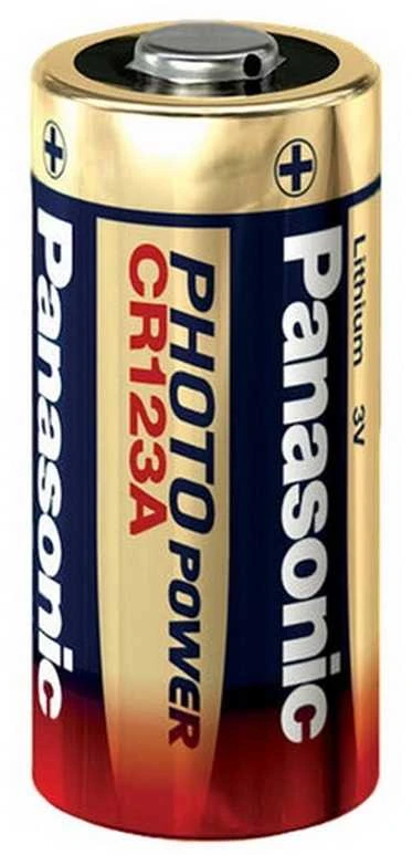 Panasonic cr123 Ličio jonų Elementas 3V 1vnt