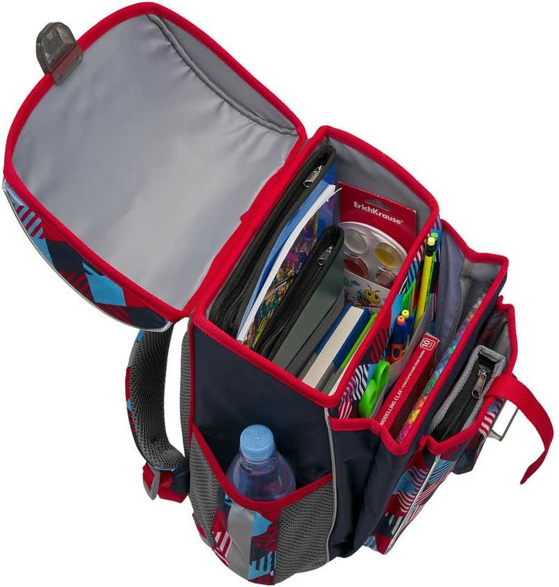 Ergonominė kuprinė FUNNY RACOONS, ErichKrause, 16L, 830g