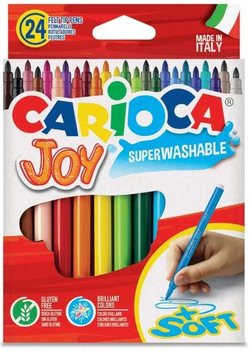 Flomasteriai CARIOCA JOY, 24 spalvos
