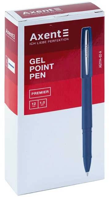 Gelinis rašiklis PREMIER, Axent, 1.0mm, mėlynos sp.