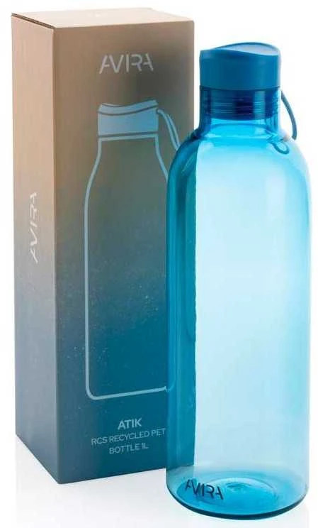 Gertuvė ATIK, Avira, 1000ml, permatomas juodos sp. perdirbto plastiko korpusas