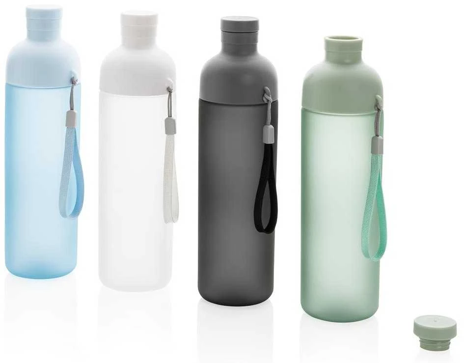 Gertuvė IMPACT, XD COLLECTION, 600ml, su užsukamu dangteliu, matinės mėlynos sp. tritano plastikas