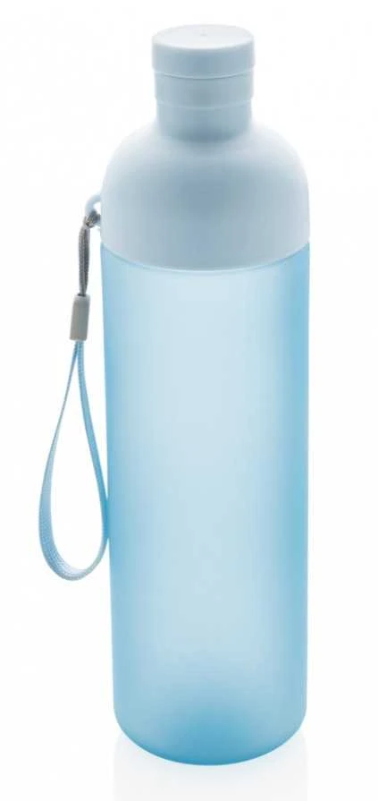 Gertuvė IMPACT, XD COLLECTION, 600ml, su užsukamu dangteliu, matinės mėlynos sp. tritano plastikas