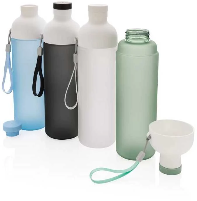 Gertuvė IMPACT, XD COLLECTION, 600ml, su užsukamu dangteliu, matinės mėlynos sp. tritano plastikas