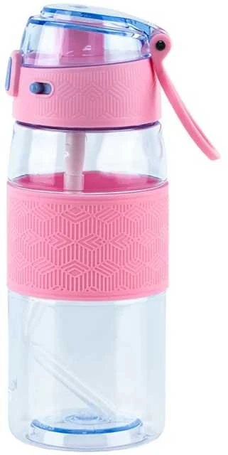 Gertuvė Kite, 600ml, su užrakinamu dangteliu, rožinės sp. tritano plastikas