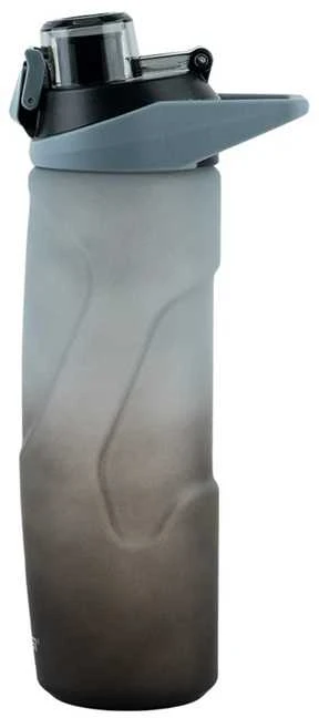 Gertuvė KITE, 760ml, su užrakinamu dangteliu, pilkos/juodos sp. tritano plastikas