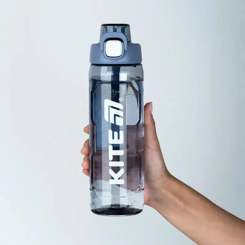 Gertuvė KITE, 800 ml, su užrakinamu dangteliu, pilko sp. tritano plastikas