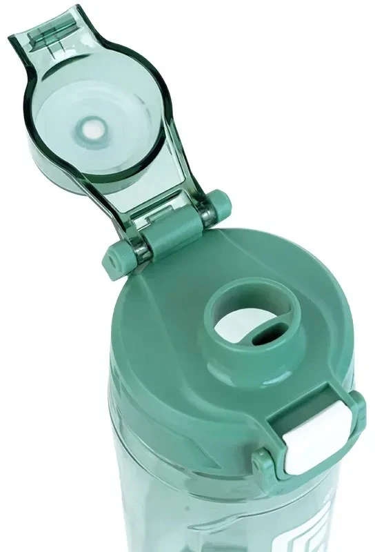 Gertuvė KITE, 800 ml, su užrakinamu dangteliu, žalios sp. tritano plastikas