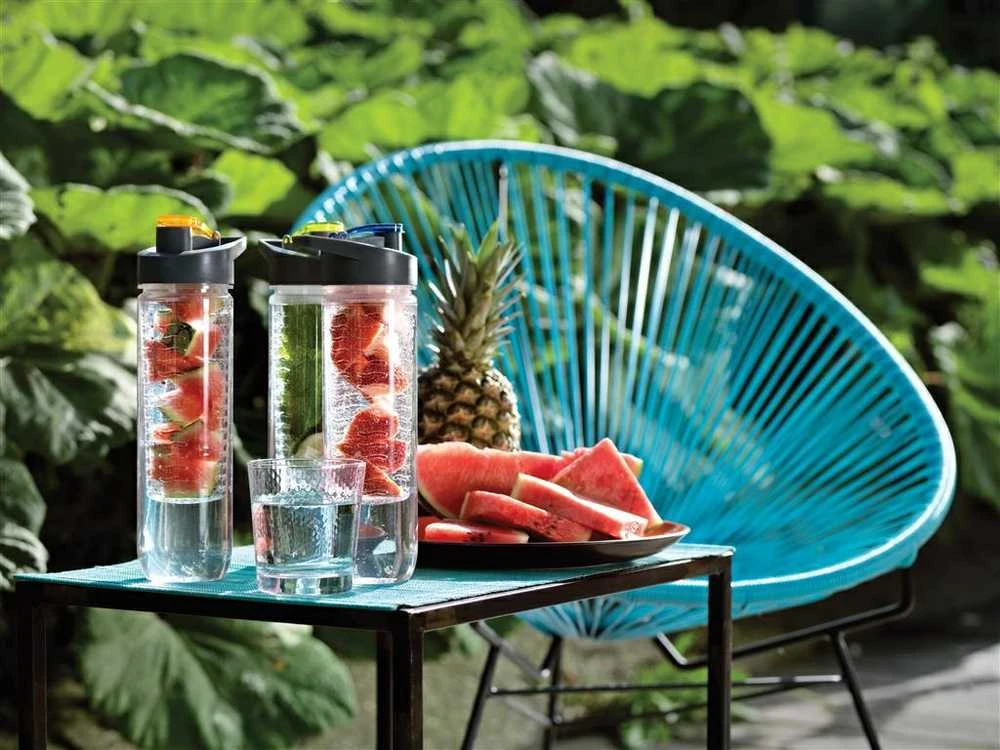 Gertuvė su infuzoriumi XD Design Tritan 800ml