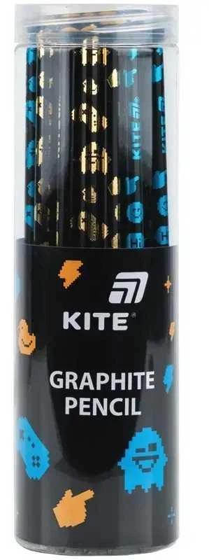 Grafitinis pieštukas KITE, HB, be trintuko