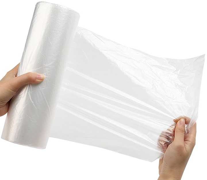 HDPE maišeliai, 250x400mm, 8mkr, 1000 vnt., skaidrūs, rulonėlyje