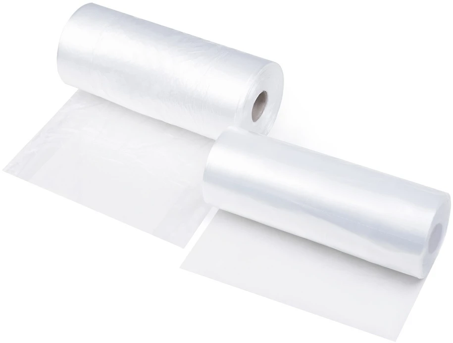 HDPE maišeliai, 250x400mm, 8mkr, 1000 vnt., skaidrūs, rulonėlyje
