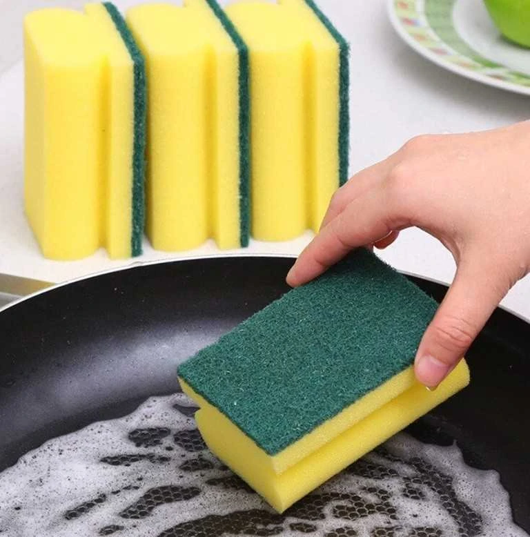 Kempinė aQualine Topfreiniger 3er mit Griffrille