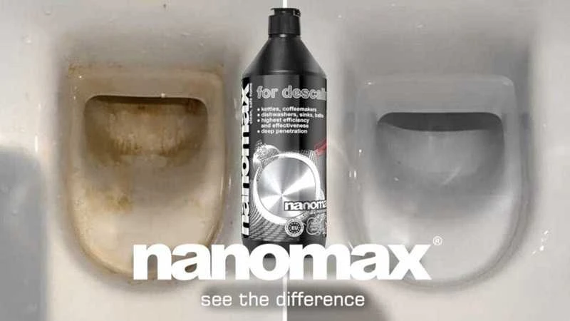 Kalkių nuosėdų šalinimo skystis NANOMAX Pro, 1 L