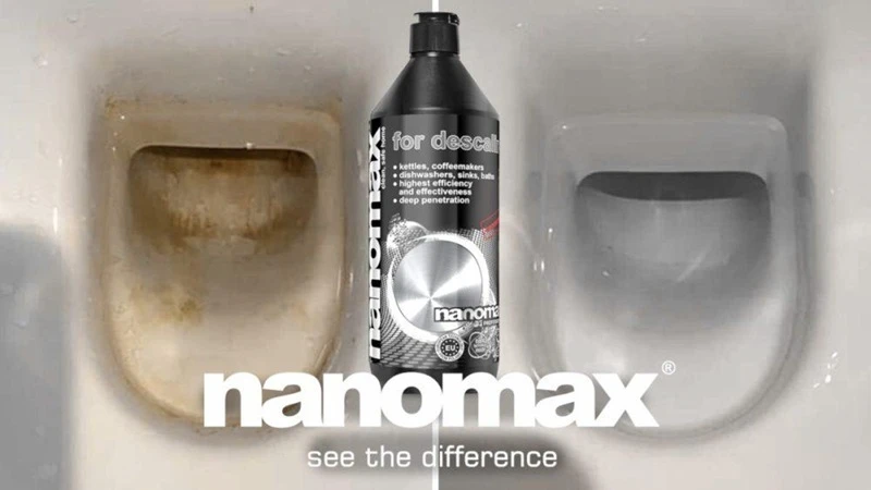 Kalkių nuosėdų šalinimo skystis NANOMAX PRO, 500 ml