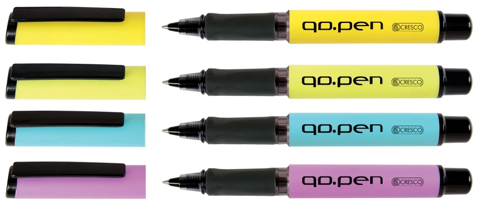 Kapsulinis rašiklis GO PEN SOFT, Cresco, D+K, įvairių sp. + 6 kapsulės