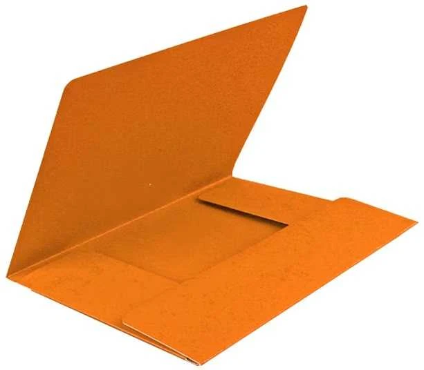 Aplankas su gumelėmis Forpus, A4, kartoninis, talpa 300 lapų, oranžinis