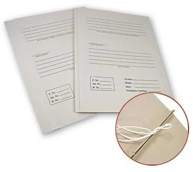 Kartoninis segtuvėlis su vidiniais raišteliais, A4, 300gsm, su spauda