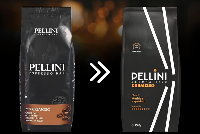 Kavos pupelės PELLINI Cremoso, 1kg