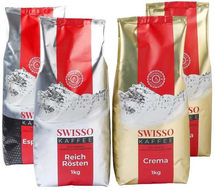 Kavos pupelės ESPRESSO, Swisso Kaffee, 1kg