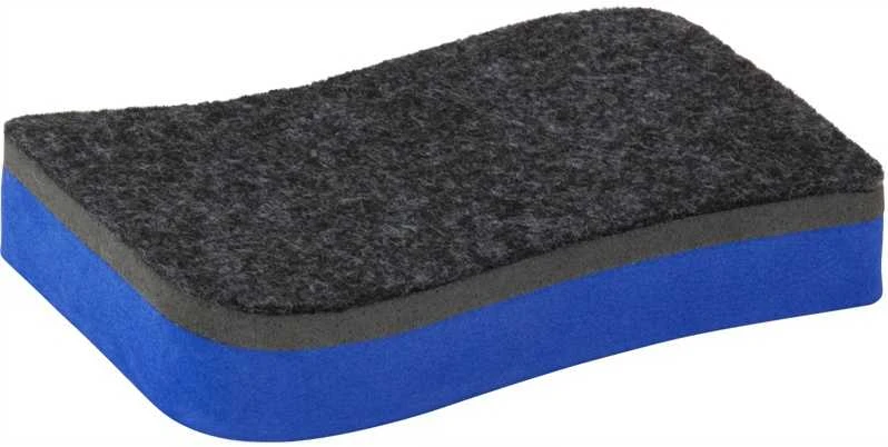 Kempinė magnetinei lentai WAVE, Axent, 150x60x21mm, su magnetu, mėlynos sp.