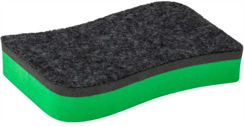 Kempinė magnetinei lentai WAVE, Axent, 150x60x21mm, su magnetu, žalios sp.