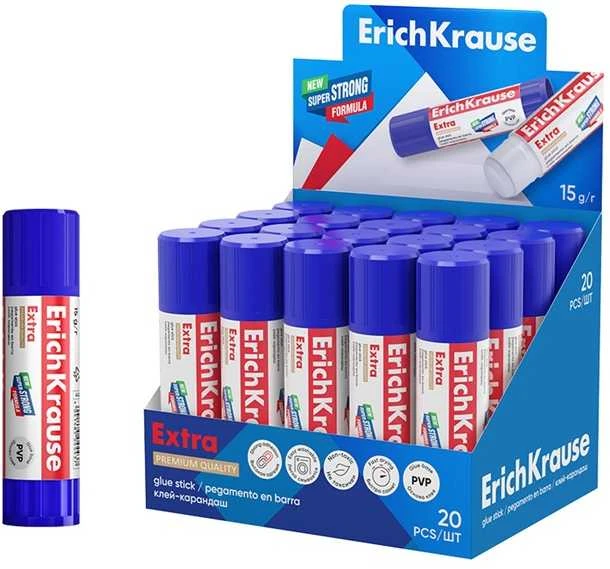 Klijų pieštukas EXTRA, ErichKrause, 15 g