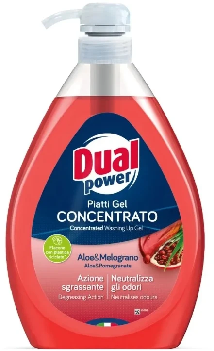Koncentruotas indų ploviklis DUAL Power Aloe & Pomegranate, 1000 ml