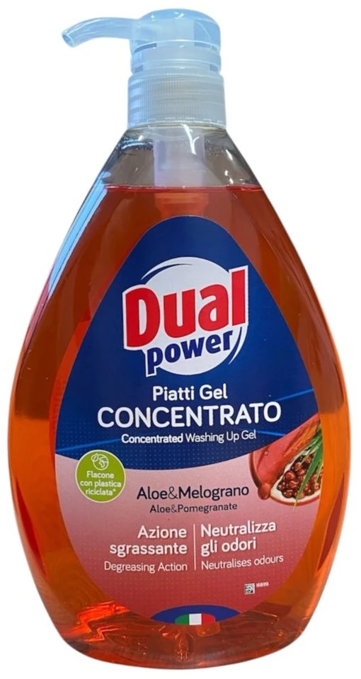 Koncentruotas indų ploviklis DUAL Power Aloe & Pomegranate, 1000 ml