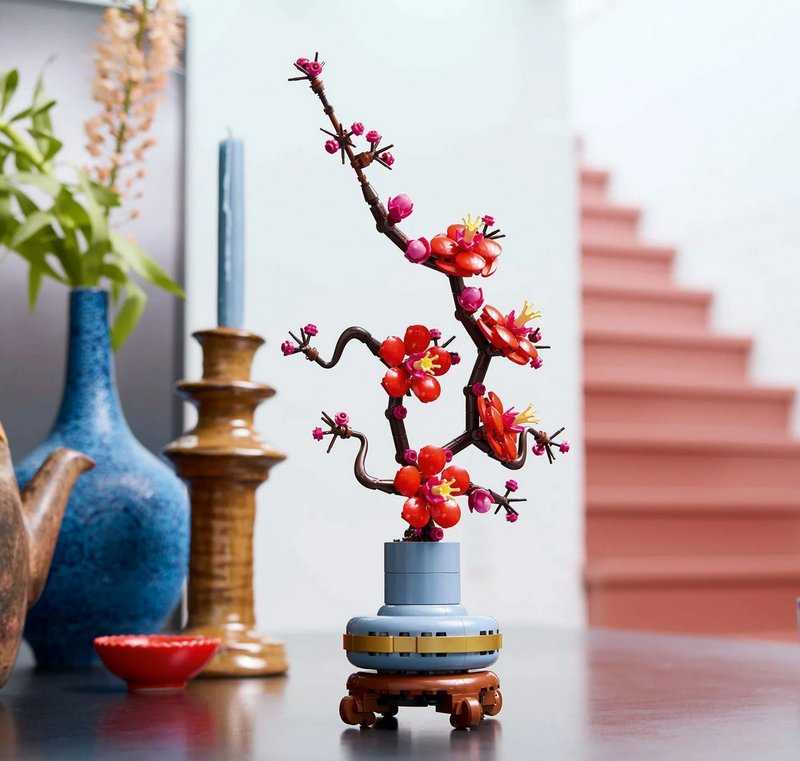 Konstruktorius PLUM BLOSSOM, Botanical, 327 detalės