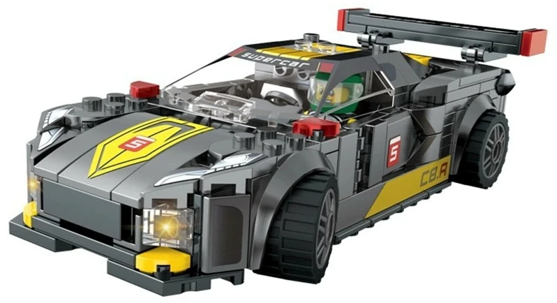 Konstruktorius ZUANMA Cars Building Blocks 096, 341 detalė