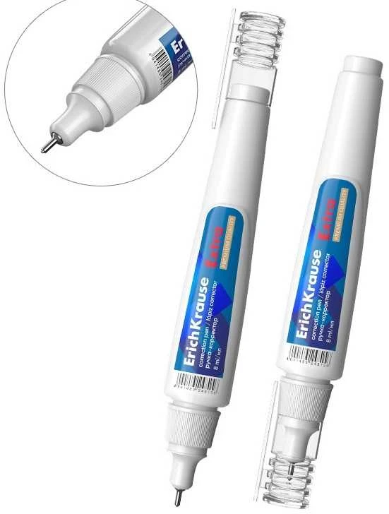 Korekcinis pieštukas EXTRA, ErichKrause, 8 ml