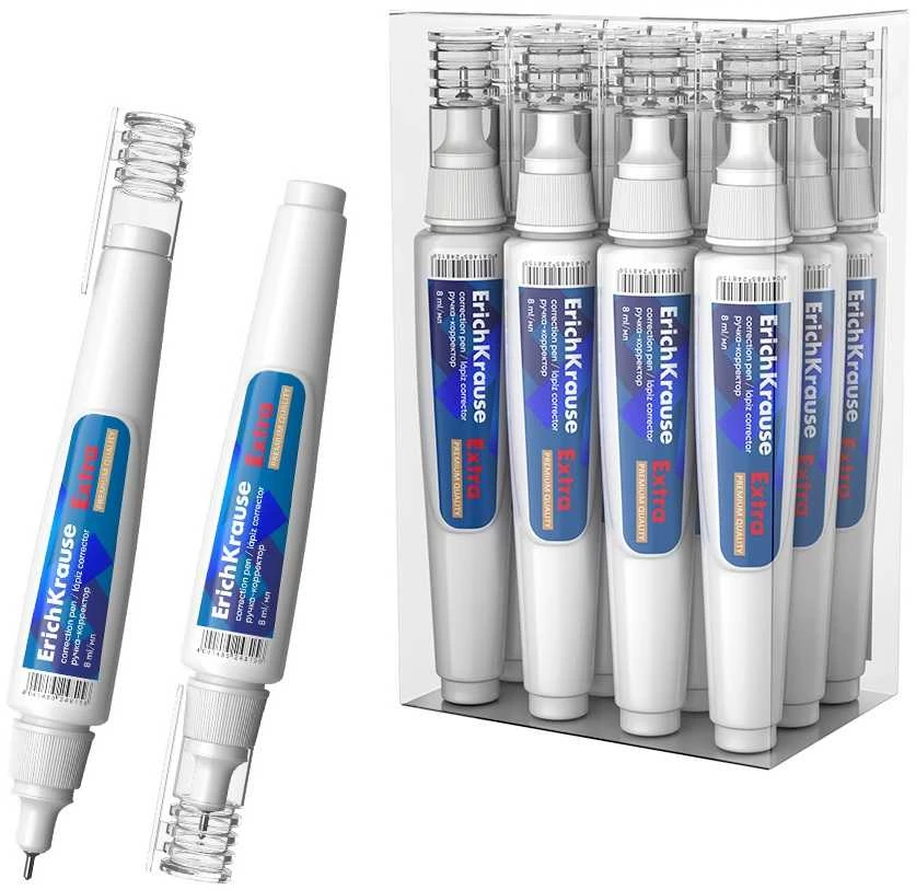 Korekcinis pieštukas EXTRA, ErichKrause, 8 ml