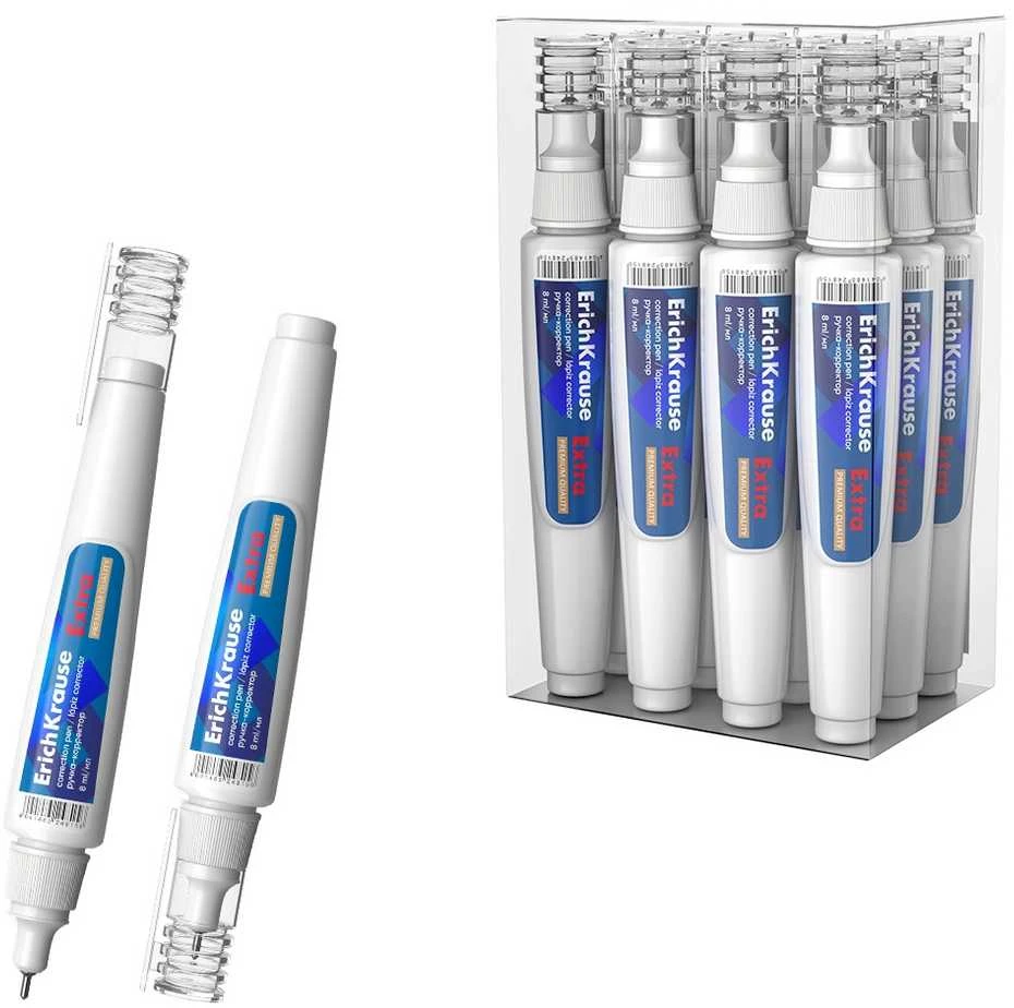 Korekcinis pieštukas EXTRA, ErichKrause, 8 ml