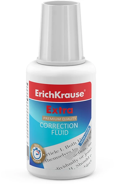 Korekcinis skystis EXTRA, ErichKrause, 20 g, su teptuku