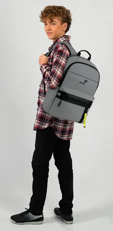 Kuprinė EDUCATION, Kite, 21 L, 940 g, pilkos sp.