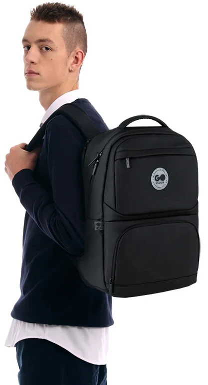 Kuprinė TEENS, GoPack, 15 L, 780 g, juodos sp.