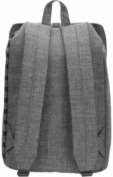 Laisvalaikio kuprinė BODACHEL, 380x140x260mm, 12L, 800g, pilkos/juodos sp.