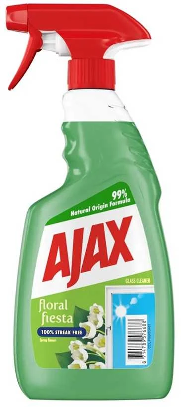 Stiklo valiklis Ajax Floral Fiesta, skystas, su purkštuku, 500ml