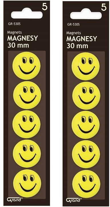Magnetai SMILE GR-530S, Grand, 30 mm, 5 vnt.