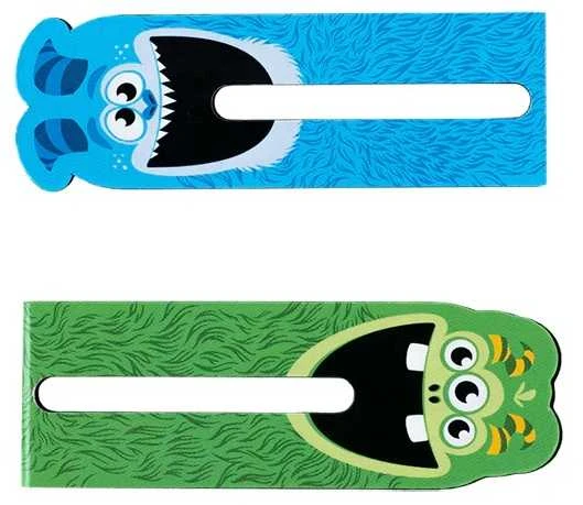 Magnetiniai knygos skirtukai MONSTERS, Kite, 2 vnt.