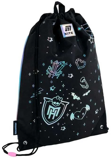 Maišelis sportinei aprangai MONSTER HIGH, Kite, 460x330mm